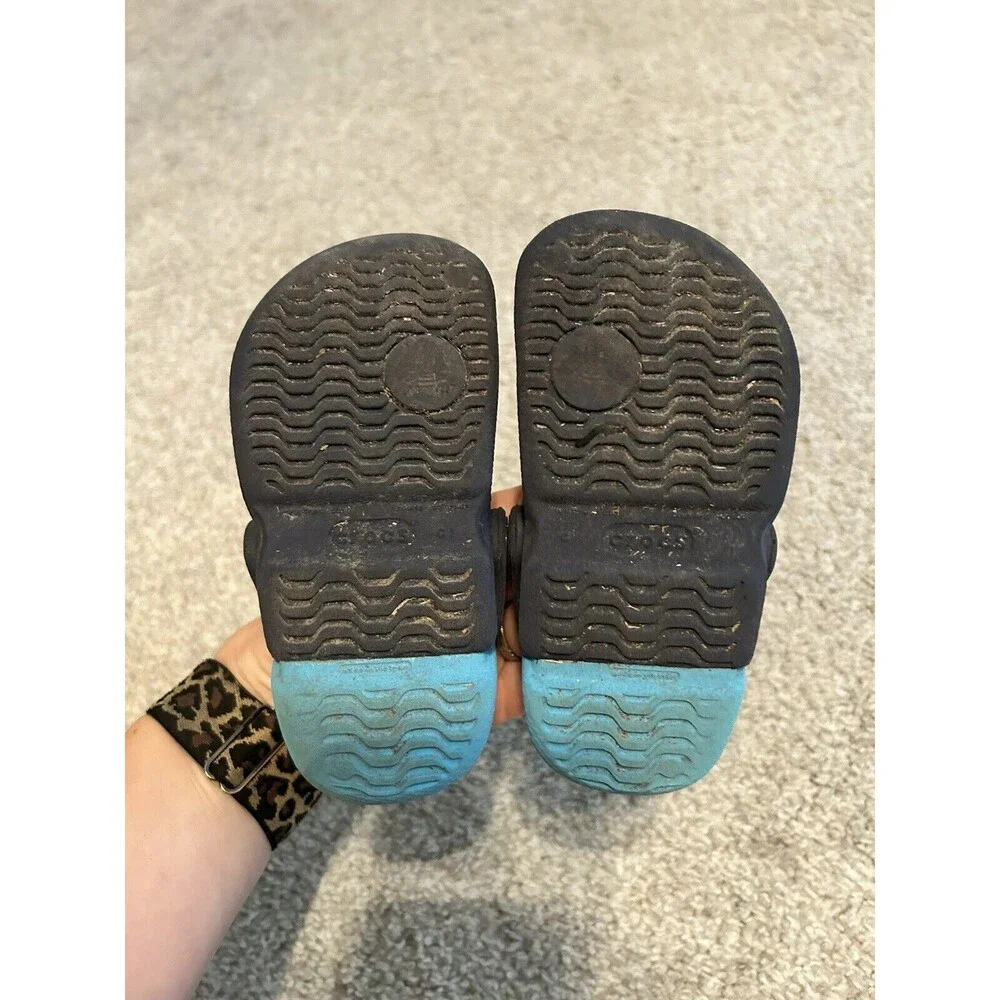 Crocs Kids Classic Clogs‎ Navy Blue Slip On Shoes Size C7